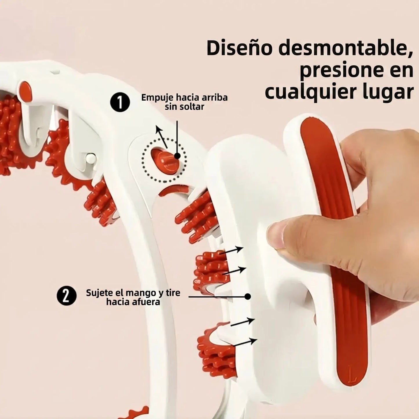 Doverine Rodillo masajeador anticelulítico